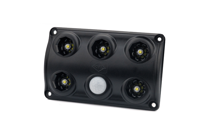 HORPOL LWD2156/CZ LED 900lm черна интериорна лампа за кола със сензор за движение