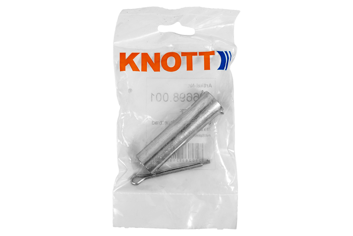 KNOTT 406698.001 ос на опорно колело, втулка 78x20 мм