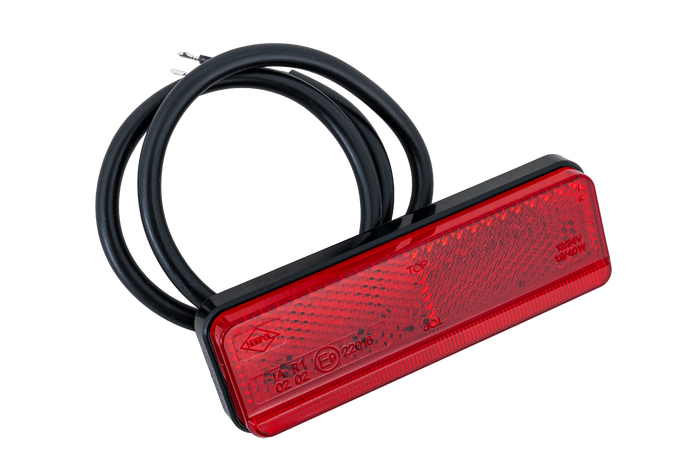 HORPOL LD 2437 LED габаритна лампа червена универсална SLIM