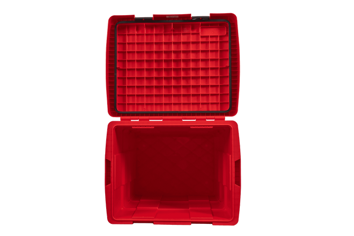 DAKEN 86014 PITBOX кутия за насипни материали, контейнер за пясък, пътна сол 655x570x520 мм 108.5 л