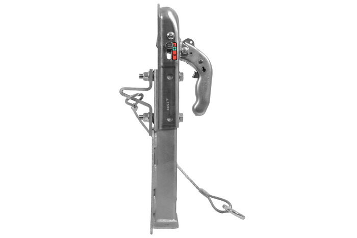 Теглич с топка KNOTT KQ14-A+KZE7.5 за ремарке 750 кг с V-образен теглич