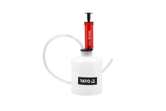 Ръчен екстрактор за масло и гориво YATO YT-06985 с обем 1.6 л